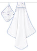 Aden + Anais Hooded Towel and Washcloth Set - PeppyParents.com
 - 7