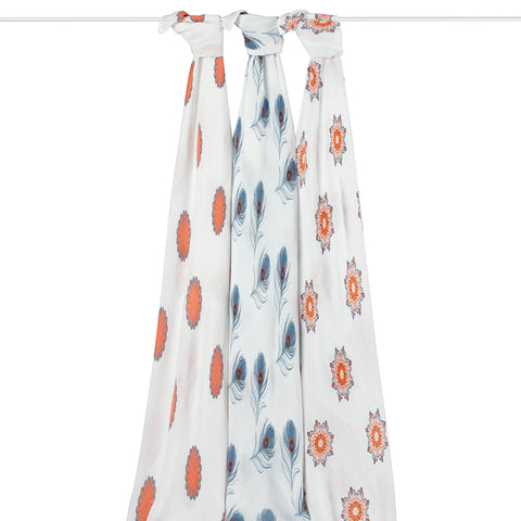 Aden + Anais Silky Soft Swaddle - 3 Pack - PeppyParents.com
- 1