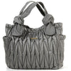 Timi and Leslie Marie Antoinette II Diaper Bag - Silver Front View