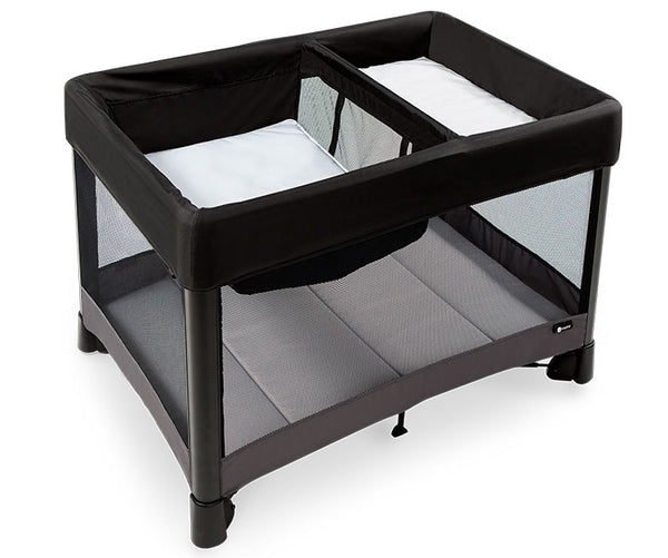 4Moms Breeze Plus Playard with Bassinet and Changer Peppy