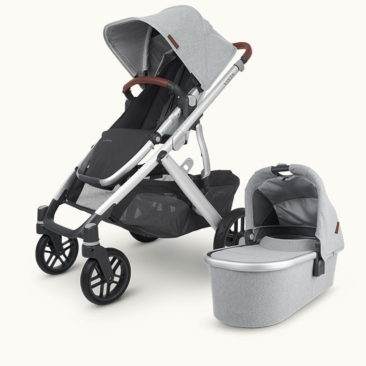 uppababy vista v2 stroller stella UPPAbaby VISTA V2 Pram With Bassinet Navy (Noa)