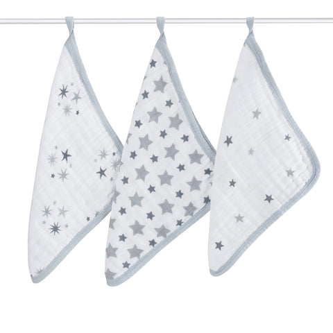 Aden + Anais Washcloth Set - 3 Pack - PeppyParents.com
 - 1