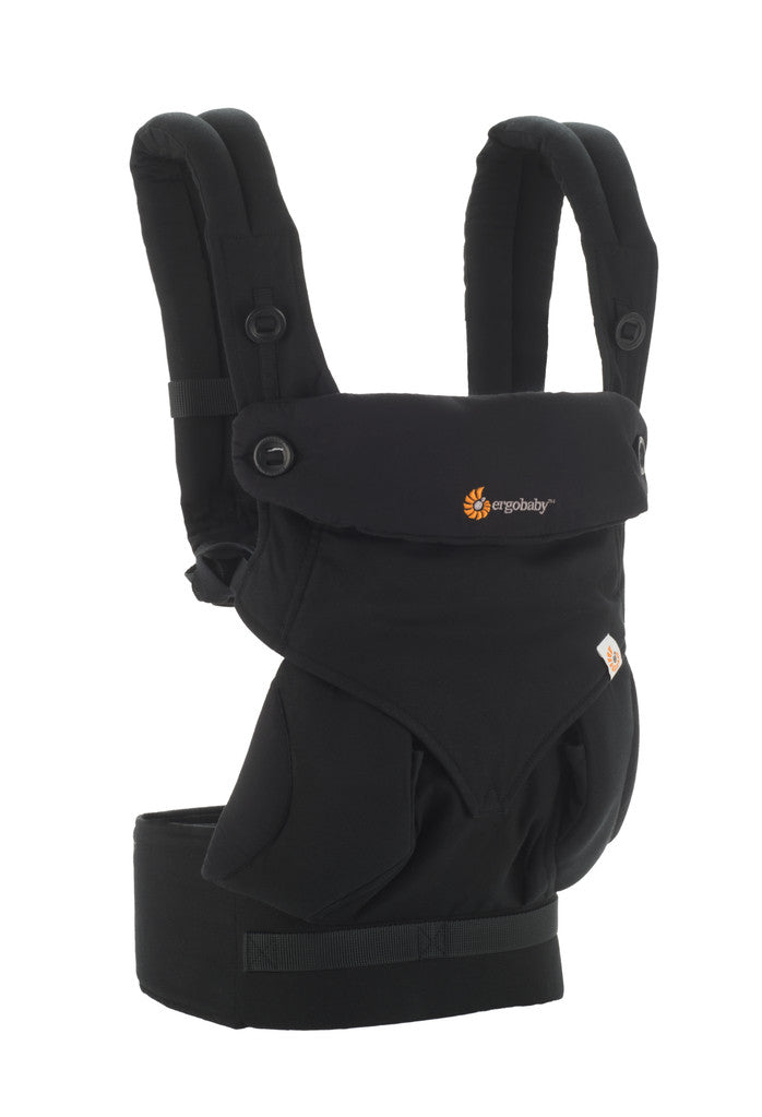 ergobaby carrier black Ergobaby Baby Four Position 360 Carrier (Pure Black)