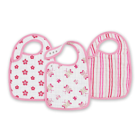 Aden + Anais Snap Bib - 3 Pack - PeppyParents.com
 - 1