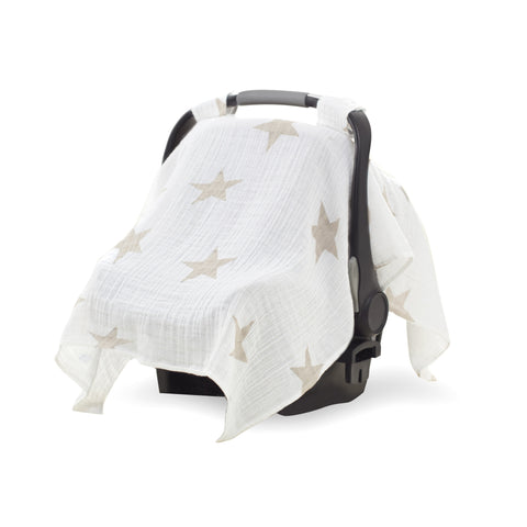 Aden + Anais Car Seat Canopy - PeppyParents.com
 - 1