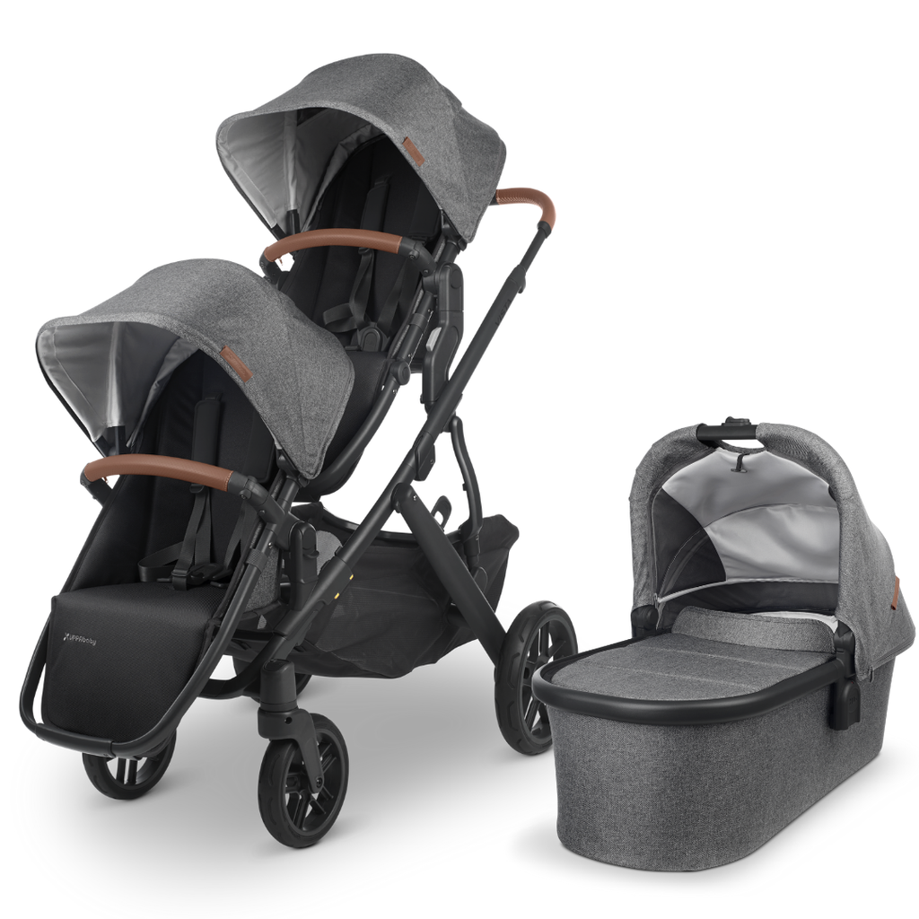 Uppababy top double pram