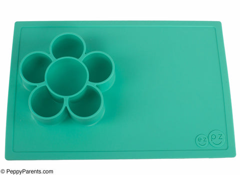 EZPZ All-In-One Play Mat - Mint - PeppyParents.com
