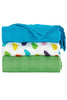 Tula Rainbow Hearts Oliver Blankets - 3 Pack