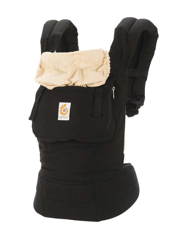 Ergobaby original 3 position baby carrier black camel Clearance