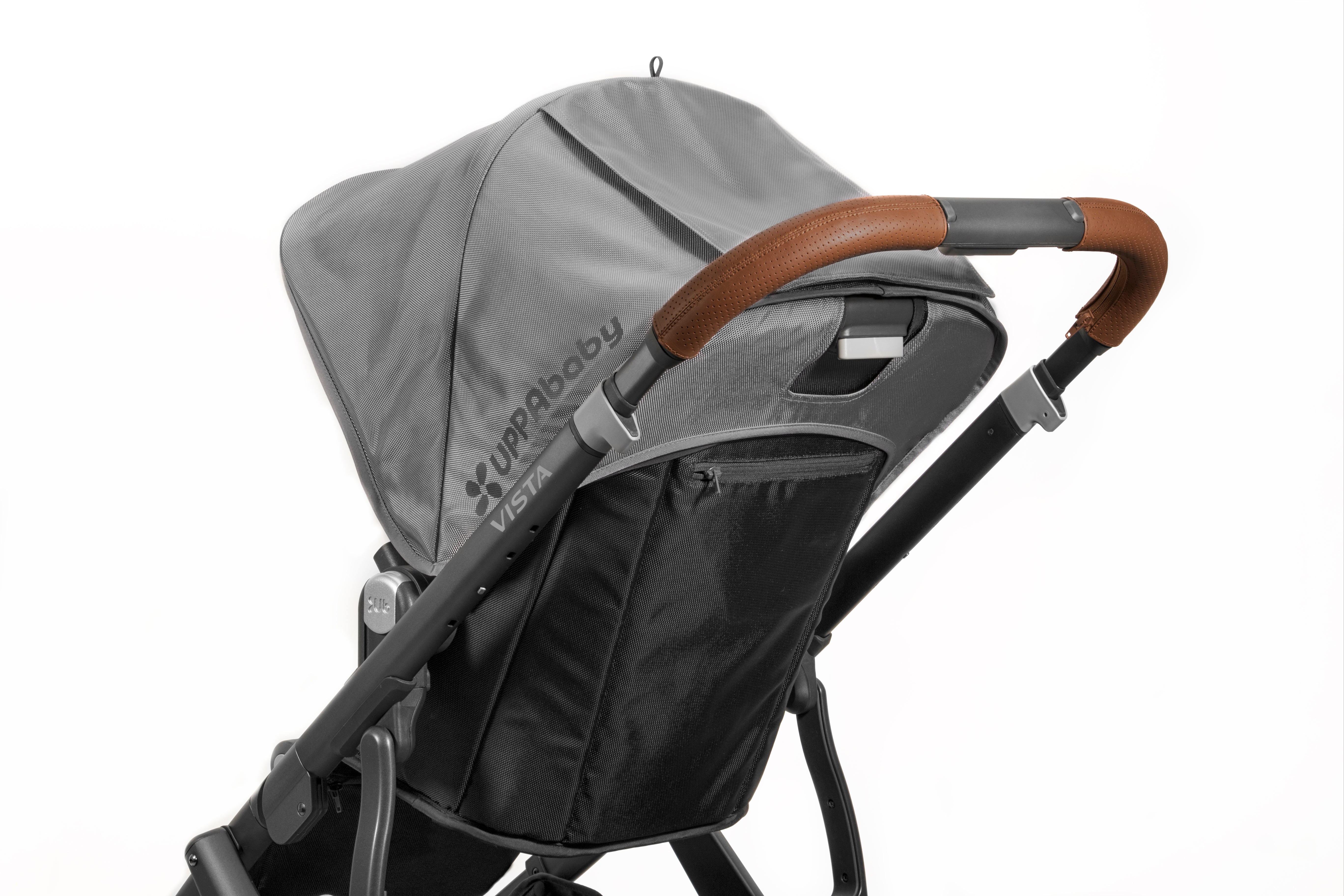 Leather pushchair handle clearance covers