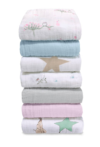 Aden + Anais Classic Crib Sheet - PeppyParents.com
 - 1