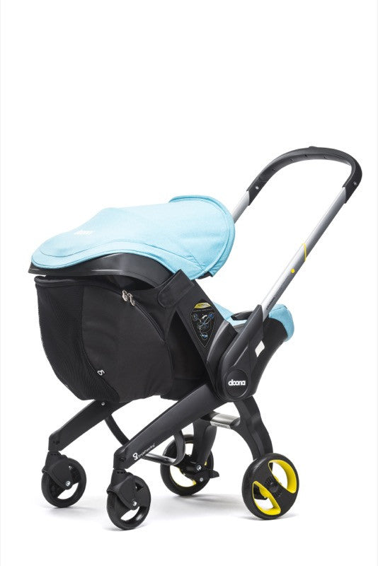 car seat snaps into stroller Doona Snap on Storage Available from PeppyParents.com