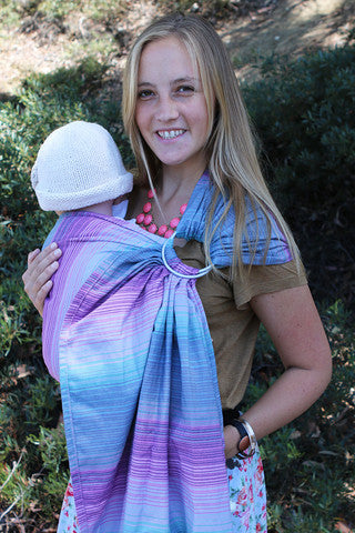 Aurora Galileo Cotton Ring Sling by Baby Tula
