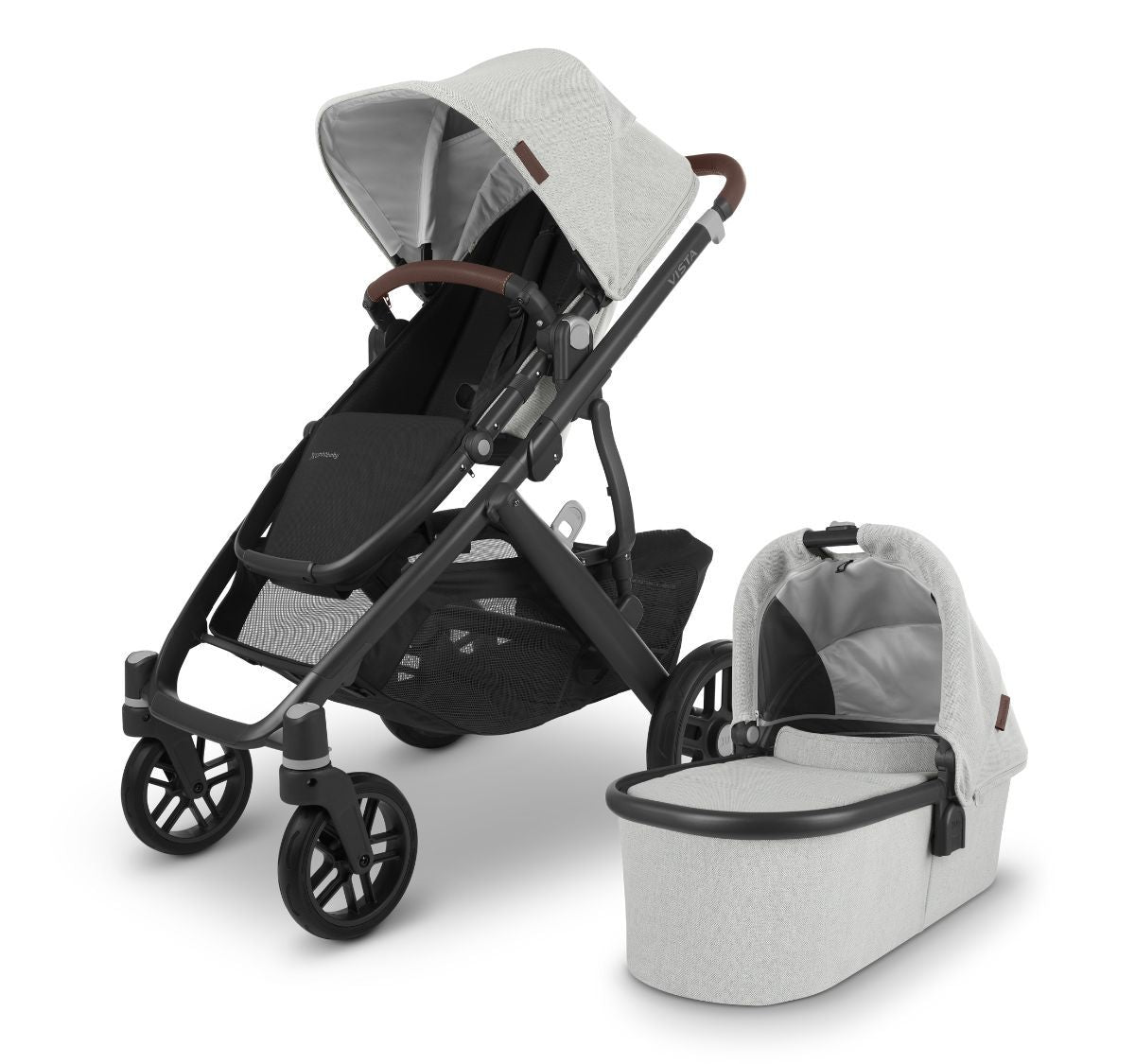 uppababy vista net UPPAbaby VISTA V2 Pram With Bassinet Navy (Noa)